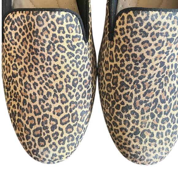 Clarks Women's Sara Poppy Cheetah Print Flat Loafer Sz 11 - Picture 4 of 6